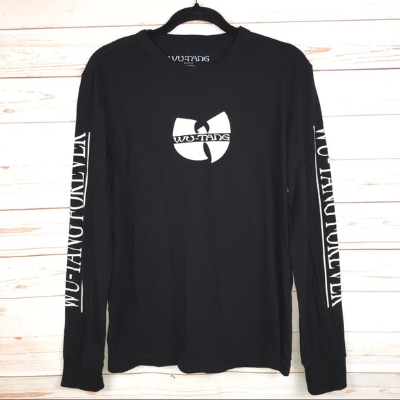 Wu-Tang Other - Wu-Tang Clan Band Graphic Long Sleeve Shirt Sz M